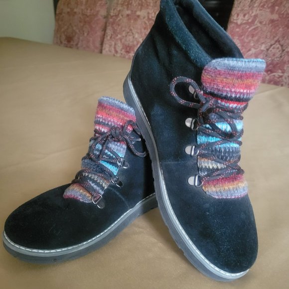 skechers bobs black leather